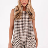 The Stassi Romper - Brown