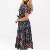 The Torian Button Up Midi Dress