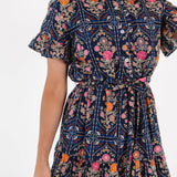 The Torian Button Up Midi Dress