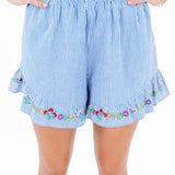 The Tristen Ruffle Shorts