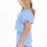 The Tristen Collared Top