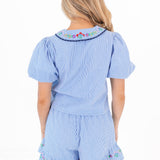 The Tristen Collared Top