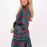 The Zanna Long Sleeve Tie Dress
