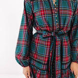 The Zanna Long Sleeve Tie Dress